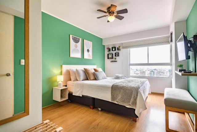 ALU Apartments - Limit with Miraflores Panoramic City View