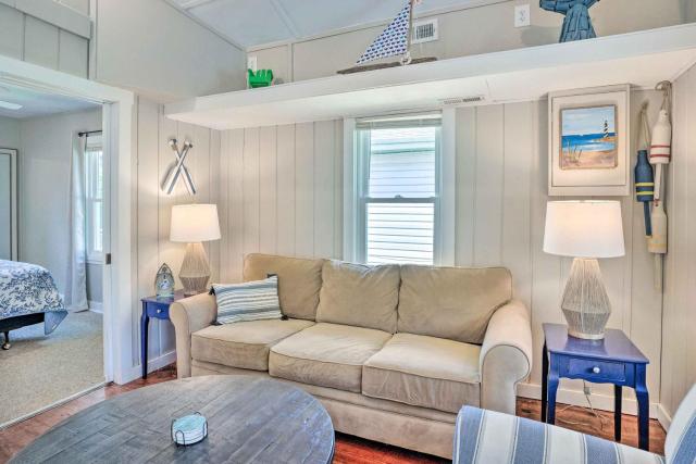 Chic Cottage w/ Private Yard: Steps to Beach!