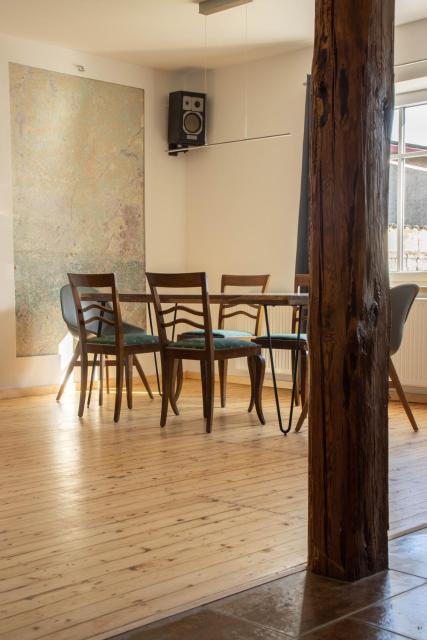 Designwohnung auf Gutshof mit Sauna zw. L/DD