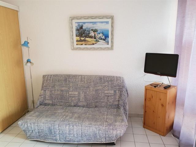 Argelès-sur-Mer, T2 + Cabine, 6 pers., plage à 100m, parking, ascenseur - FR-1-388-19