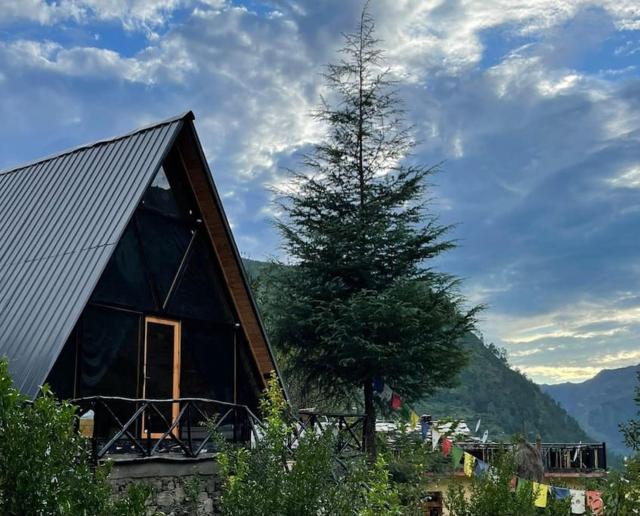 Himalayan Manor A-Frame Cabin