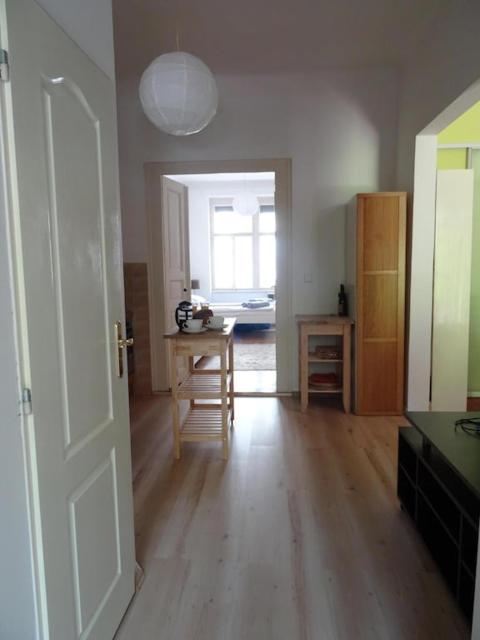 Garden Apartment on Art Nouveau Street in Central Prague