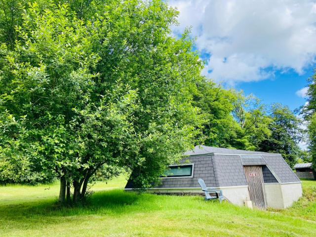 L'étape en forêt