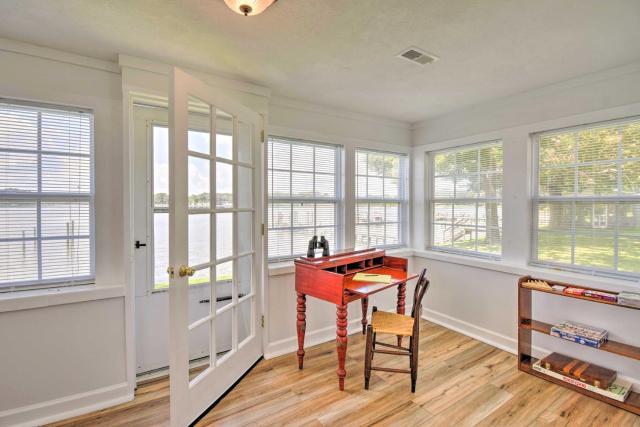 Romantic Waterfront Abode with Patio & Dock!