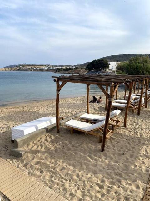 Pergola Paros Cycladic House by the Sea+Pool