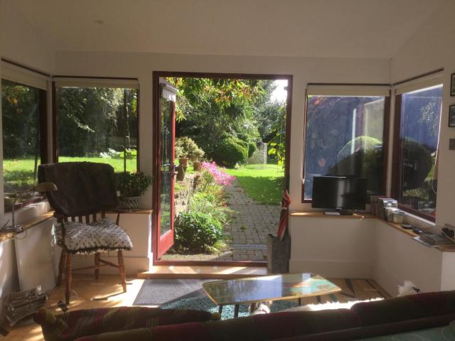 Unique Artists studio with a private garden.