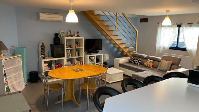 Maison 6 personnes, 3 chambres, près de la mer, au calme