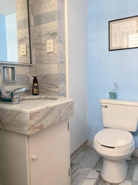 Amplia habitación con baño privado en Coyoacán