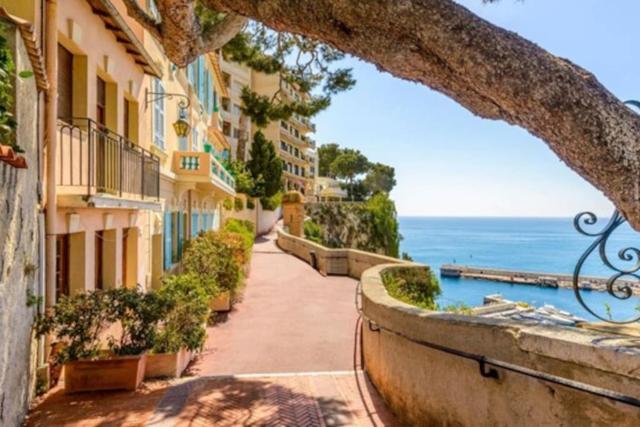 150 m plage, piscine, clim, parking privé, entre Monaco & Menton, calme & Luxe assuré !