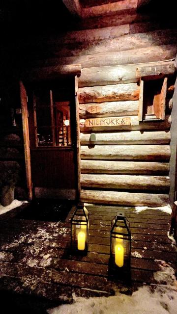 Nilimukka log cabin near Levi center