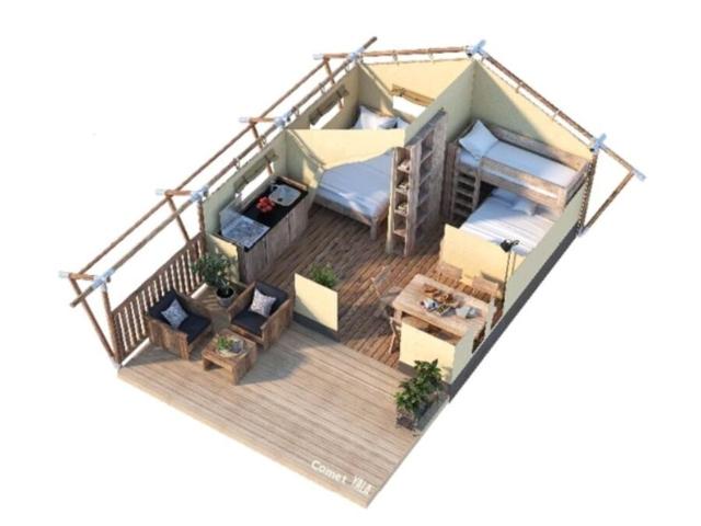 Camping Miramar Playa - tienda familiar