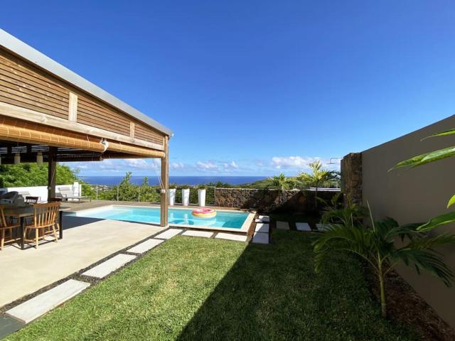 Villa Palypala avec piscine et vue océan