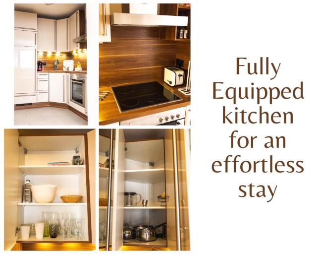 Modern, fully equipped apartment, ideal for Messe fair