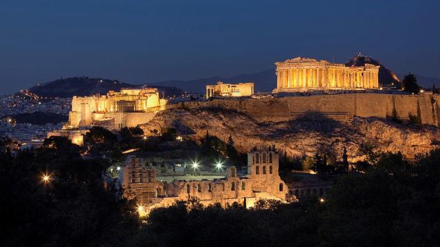 Acropolis studio with breathtaking city view