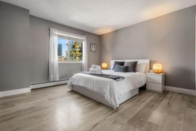Downtown Apartment with Underground Parking, Netflix, Fully Equipped Kitchen, Walk to 17th Ave, Sleeps 4, Perfect for Foodies and Tourists