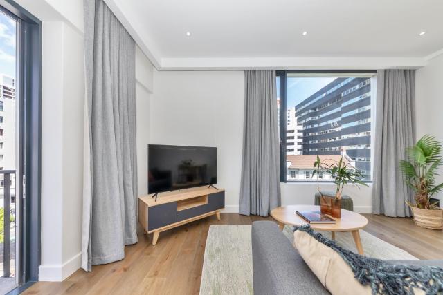 Studio with large balcony