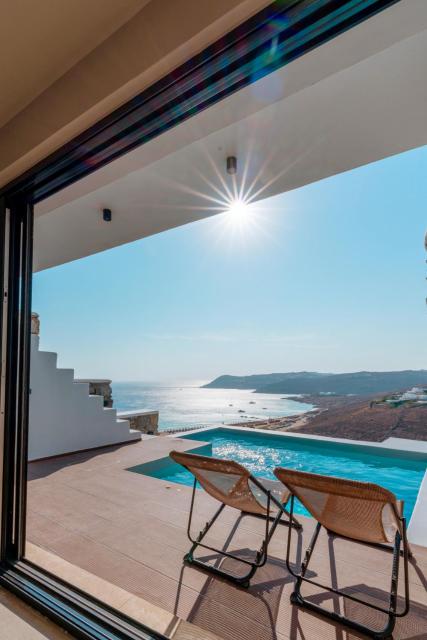 Luxury Sea View Private Pool Residence - Exclusive At Elia Beach Mykonos