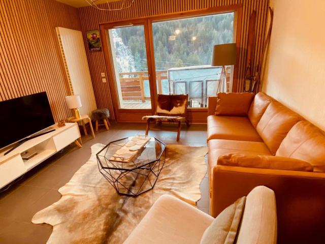 Appt 5 pers, garage, balcon, WiFi, skis - FR-1-459-151
