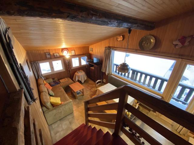 Appartement cosy 5 pers, balcon, pied des pistes, cœur de Cernix, parking sécurisé