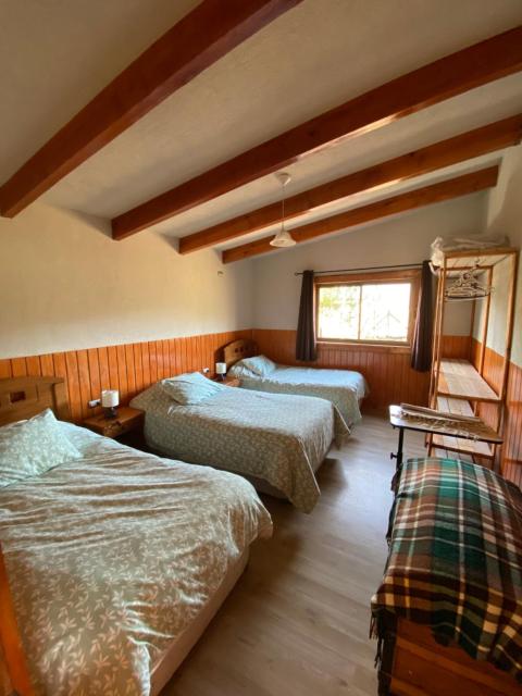 Cabaña Malalcahuello con playa de Rio