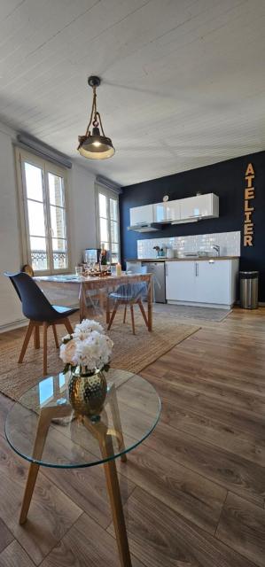 L'atelier- Duplex Vue magnifique sur le port-