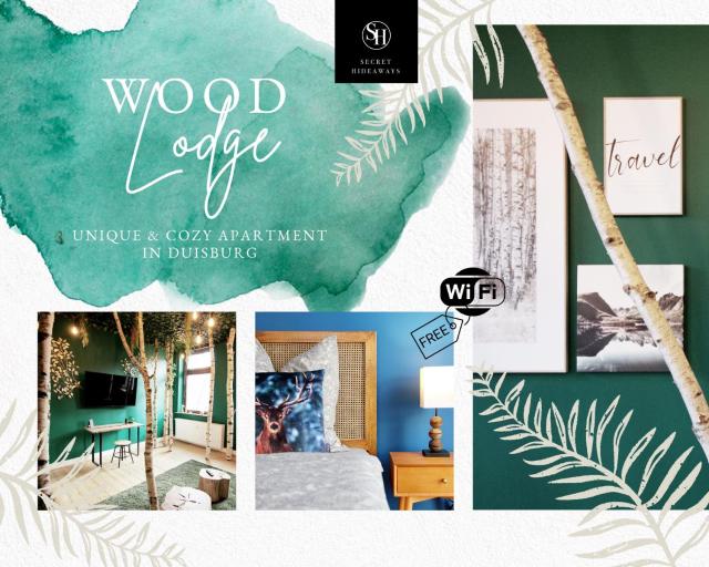 Wood Lodge mit Kinderzimmer I Messe l City l Flughafen l Hbf