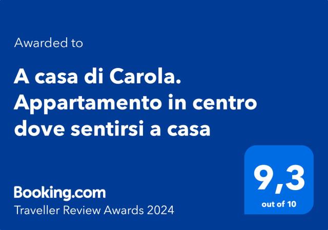 A casa di Carola. Appartamento in centro dove sentirsi a casa