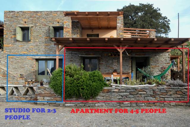 RURAL GUEST HOUSE, quiet stay in nature with Sea view