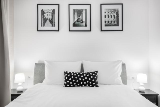 Chic Monochrome Flat