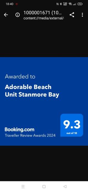 Adorable Beach Unit Stanmore Bay