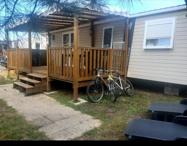 Camping des Dunes de Contis mobilhome 3ch,