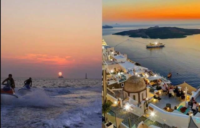 Santorini Sunrise Studio Pleasure
