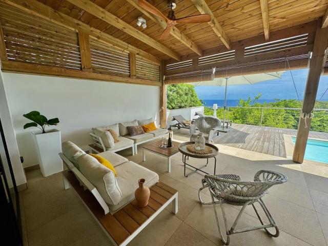 Villa Palypala avec piscine et vue océan