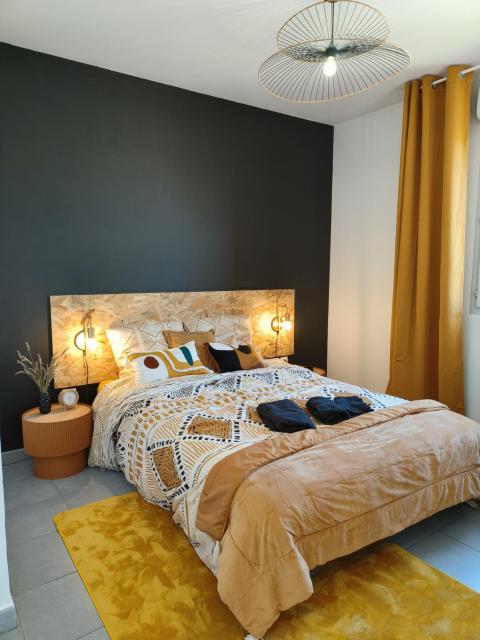 Chambre privée dans appartement partagé avec balcon calme & dégagé