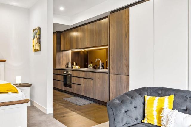 Wonderful Wynyard Quarter studio by Zodiak Stays