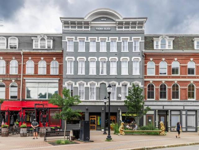 The Phenix, Historic DTWN Hotel, Market Square View, King Bed, Room # 400