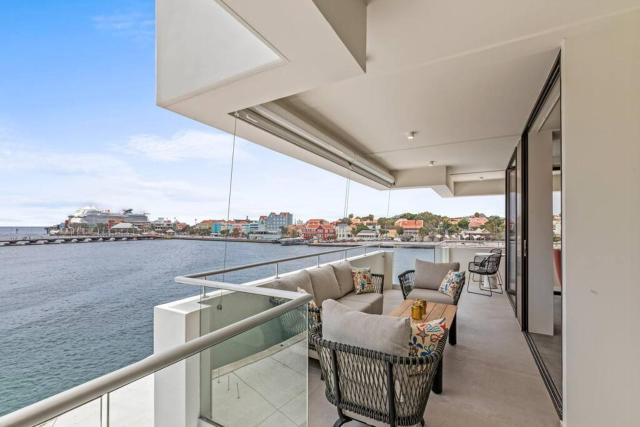 The Wharf apartments, downtown Willemstad