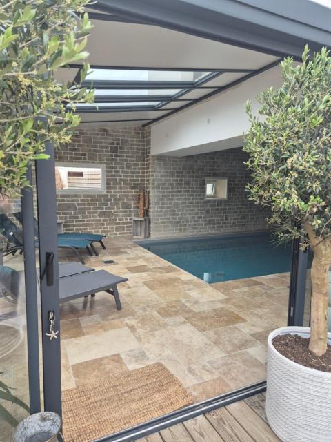 Villa Terre & Mer avec piscine intérieure proche Cabourg