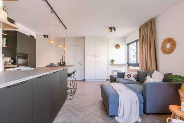 Comfortabel appartement in centrum vlakbij strand