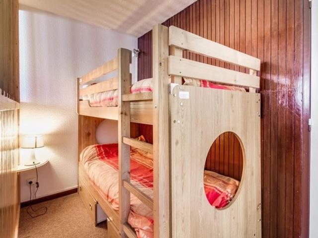 Studio cabine 4 pers avec balcon face aux pistes - La Mongie - FR-1-404-166