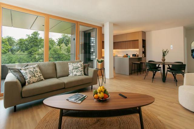 Media Bay Apartments in Kirchberg by Rentaroo