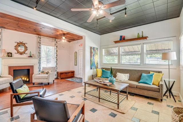 Walk to Historic Dtwn: Sanford Home w/ Gas Grill!