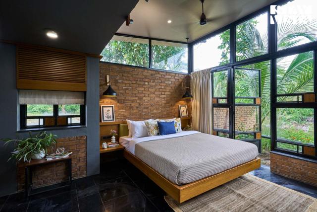 StayVista at Rustic Haven with Pvt Pool, Gazebo & Indoor-Outdoor Game
