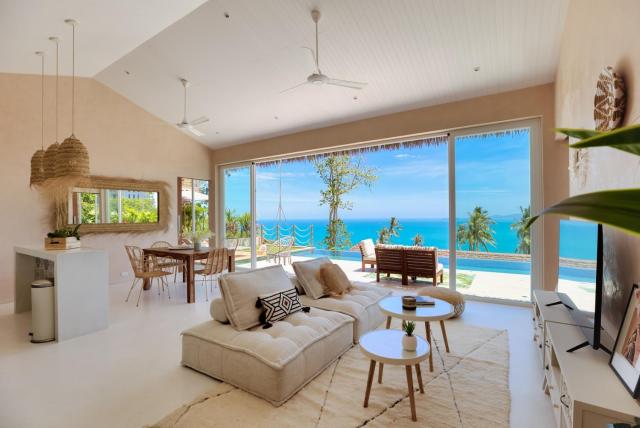 Tropical Seaview Villa with Pool