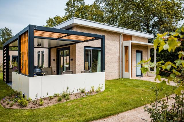 Recreatiewoning 'Steenpatrijs' op Gemoedelijk Vakantiepark