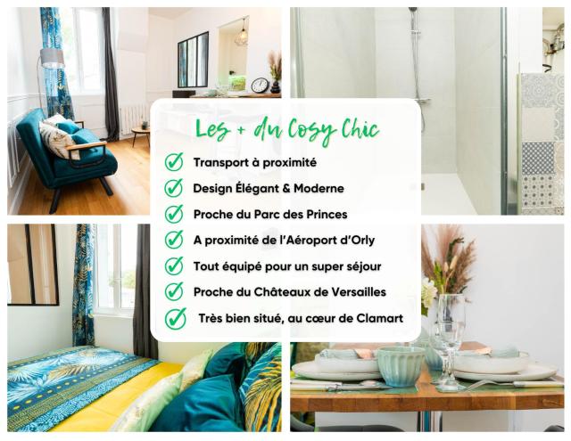 Cozy studio in Clamart Near Paris attractions