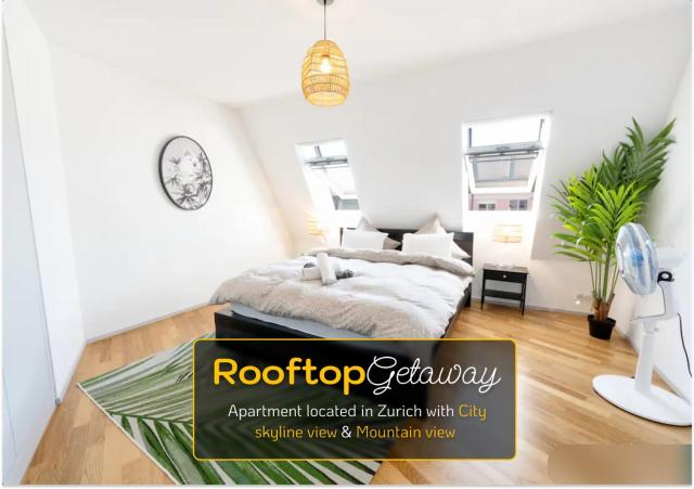 Urban rooftop getaway