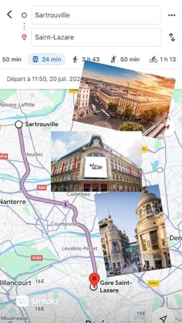 Luxueux Studio Neuf-Balcon-6min Gare-15min Paris