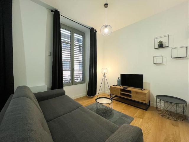 Studio chaleureux, proche gare, Lyon 3