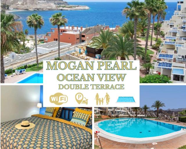 MOGAN PEARL - POOL - DOUBLE TERRACE - OCEAN VIEW - BEACH - WIFI - Calm and green Complex - AIR CONDITIONING
